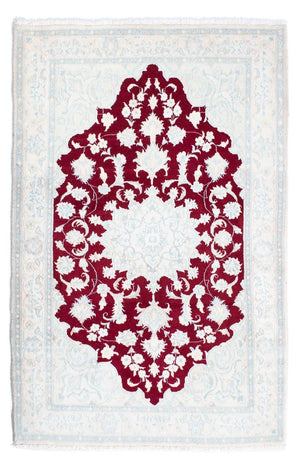 Tapis persan - Nain - Royal - 190 x 124 cm - beige