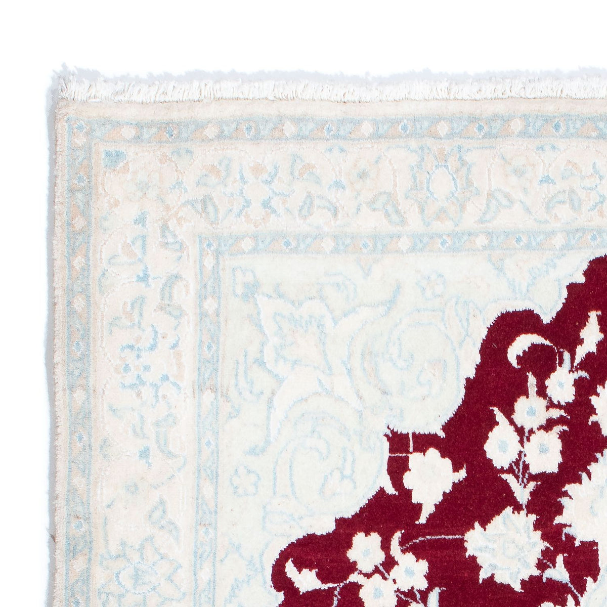 Tapis persan - Nain - Royal - 190 x 124 cm - beige