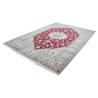 Tapis persan - Nain - 296 x 206 cm - rouge