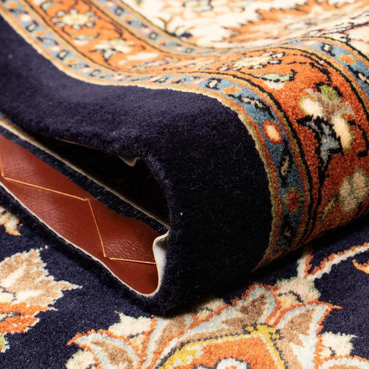 Tapis persan - Classique - 341 x 250 cm - bleu foncé