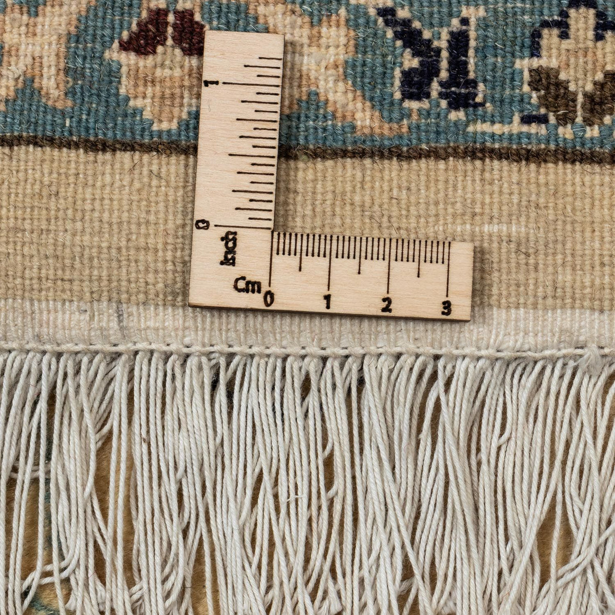 Tapis persan - Nain - Royal - 343 x 247 cm - marron clair