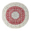 Tapis persan - Nain ronde  - 300 x 300 cm - rouge