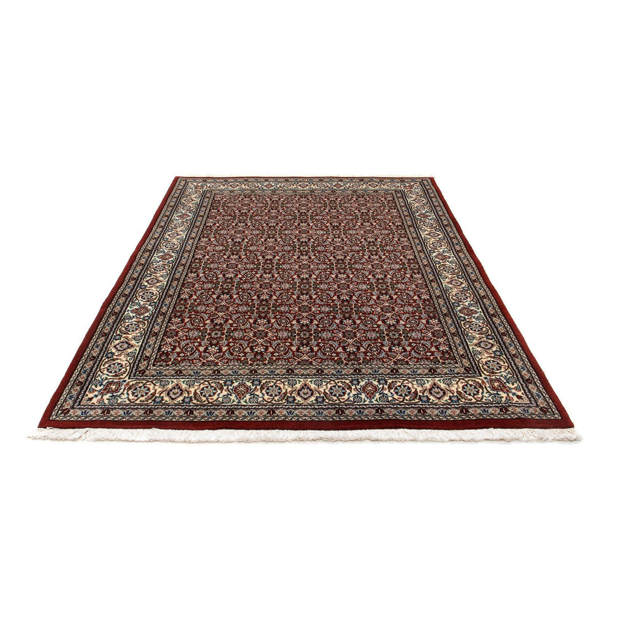 Tapis persan - Classique - 202 x 149 cm - rouge foncé