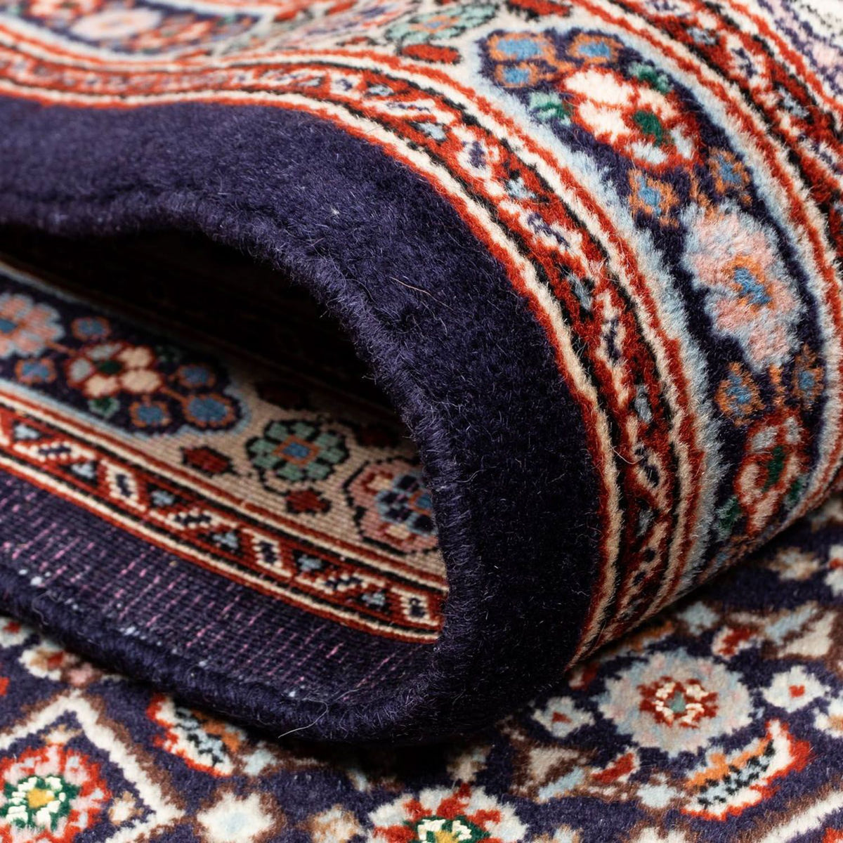 Tapis persan - Classique - 275 x 198 cm - bleu foncé