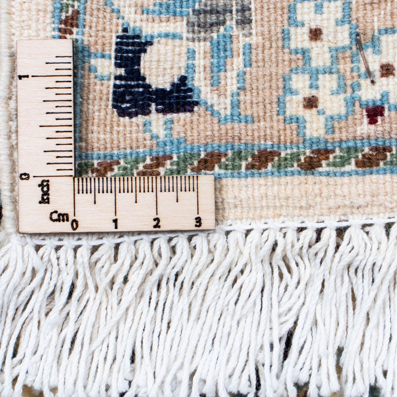 Tapis persan - Nain - Royal - 303 x 203 cm - beige