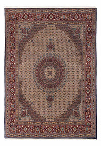 Tapis persan - Classique - 347 x 243 cm - bleu clair