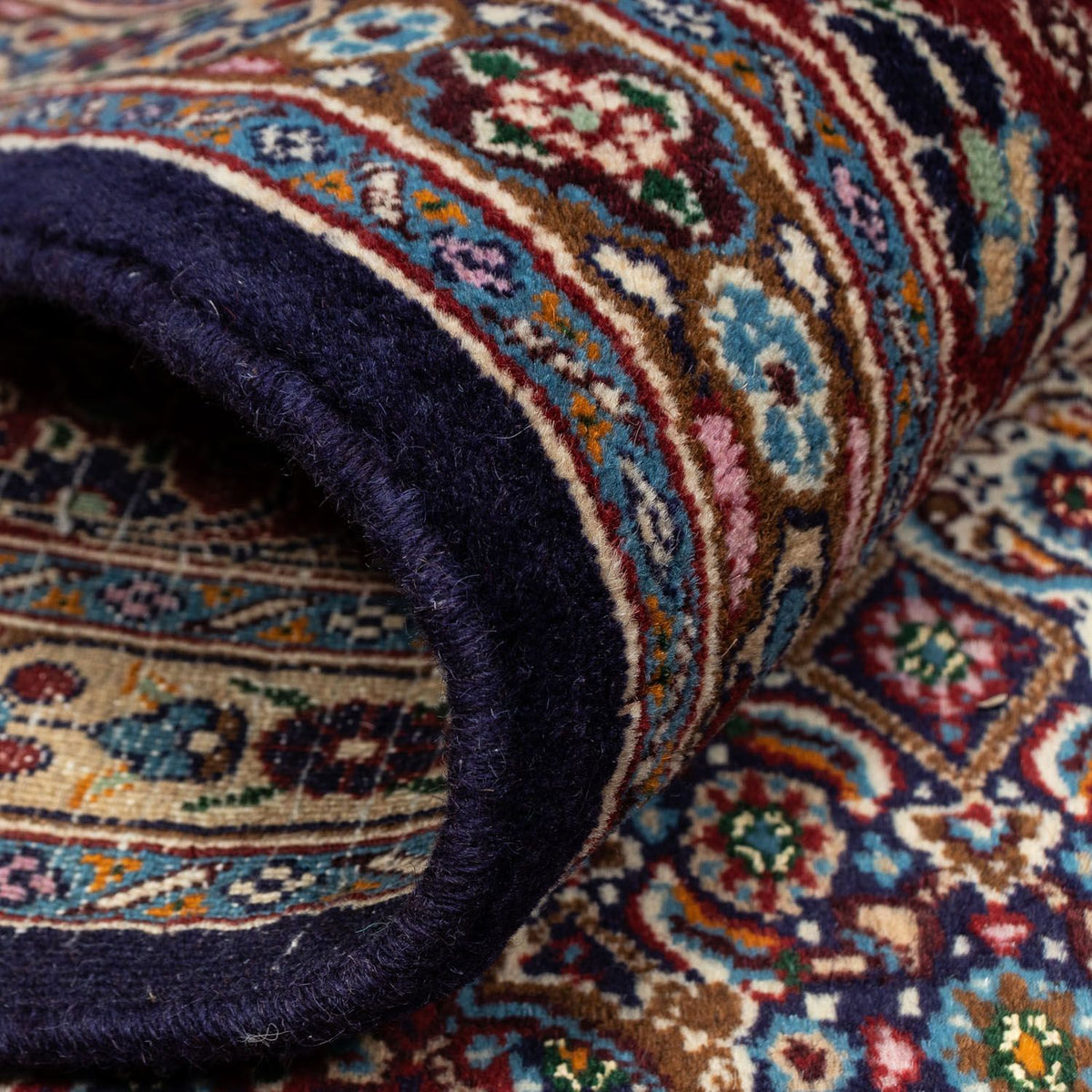 Tapis persan - Classique - 347 x 243 cm - bleu clair