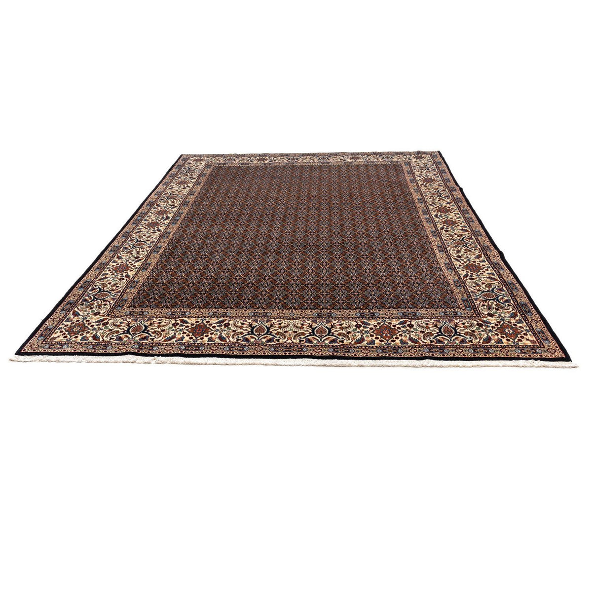 Tapis persan - Classique - 340 x 246 cm - bleu foncé
