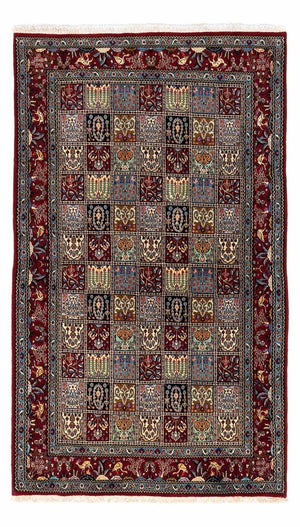 Tapis persan - Classique - 240 x 148 cm - rouge foncé