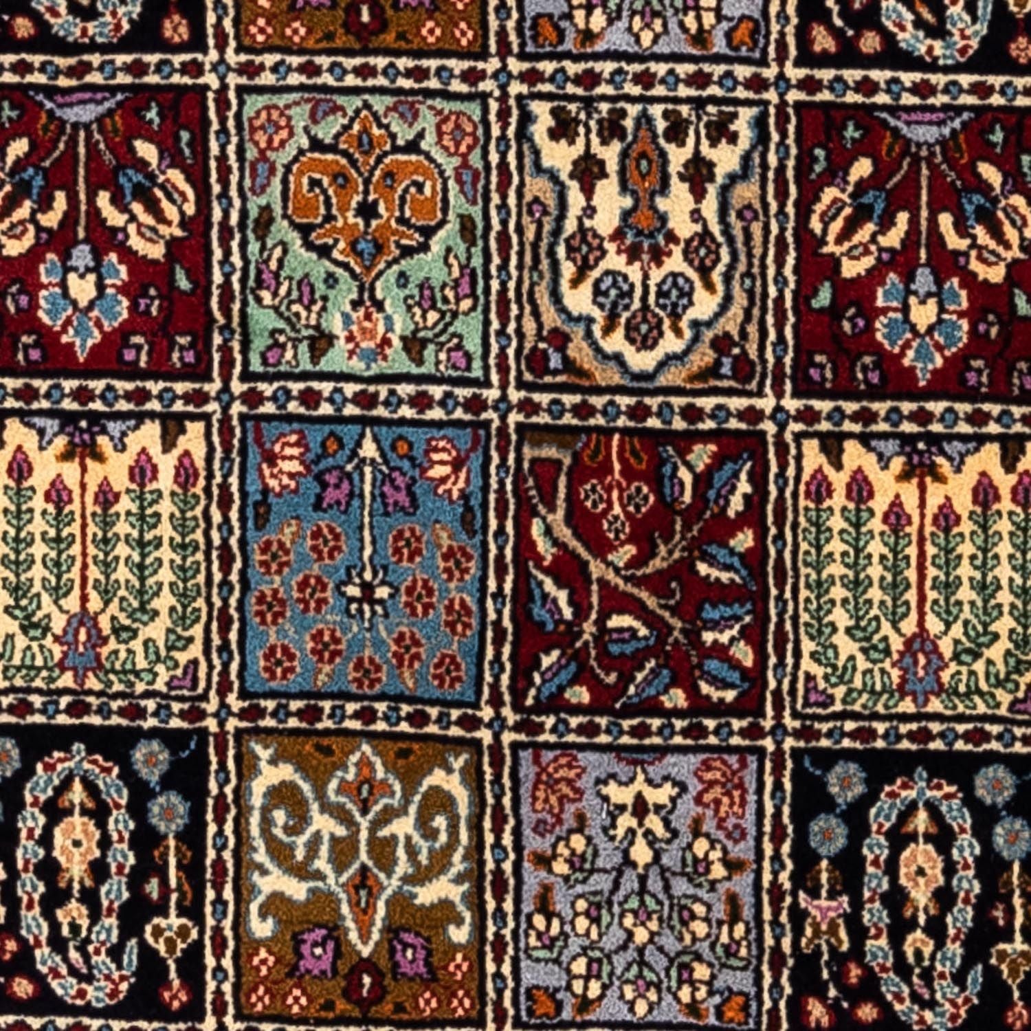 Tapis persan - Classique - 240 x 148 cm - rouge foncé