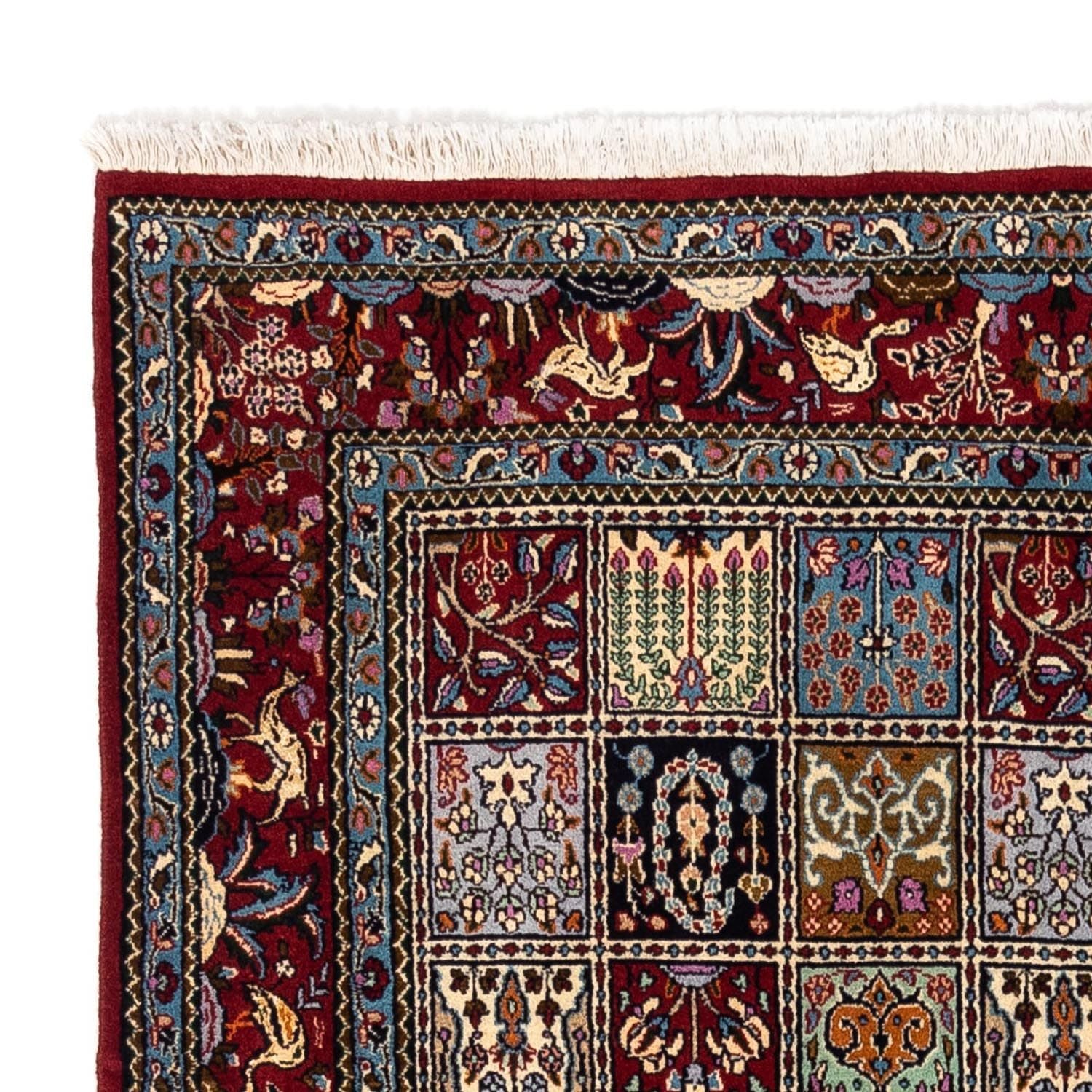 Tapis persan - Classique - 240 x 148 cm - rouge foncé