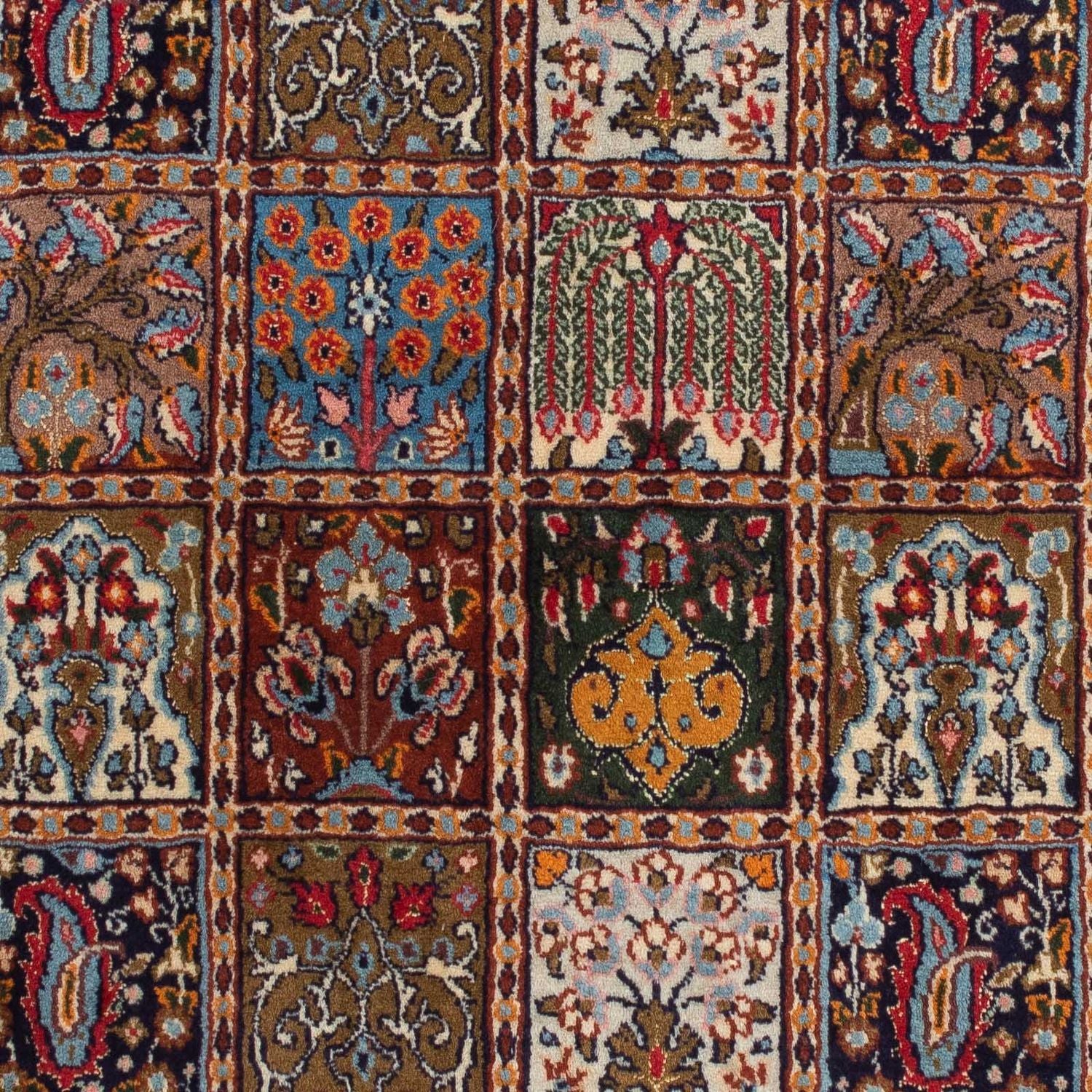 Tapis persan - Classique - 144 x 101 cm - marron