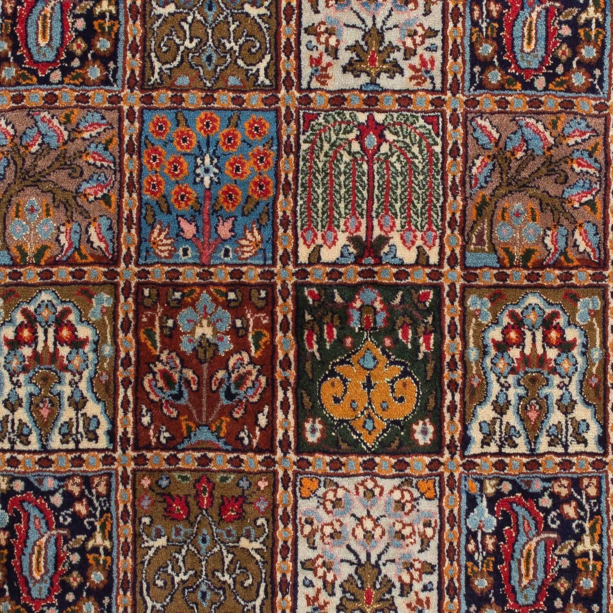 Tapis persan - Classique - 144 x 101 cm - marron