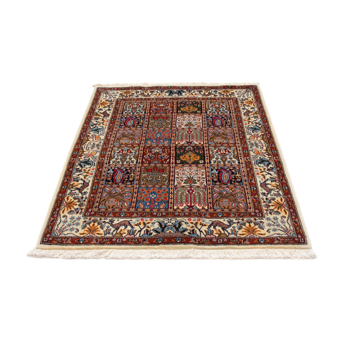 Tapis persan - Classique - 144 x 101 cm - marron