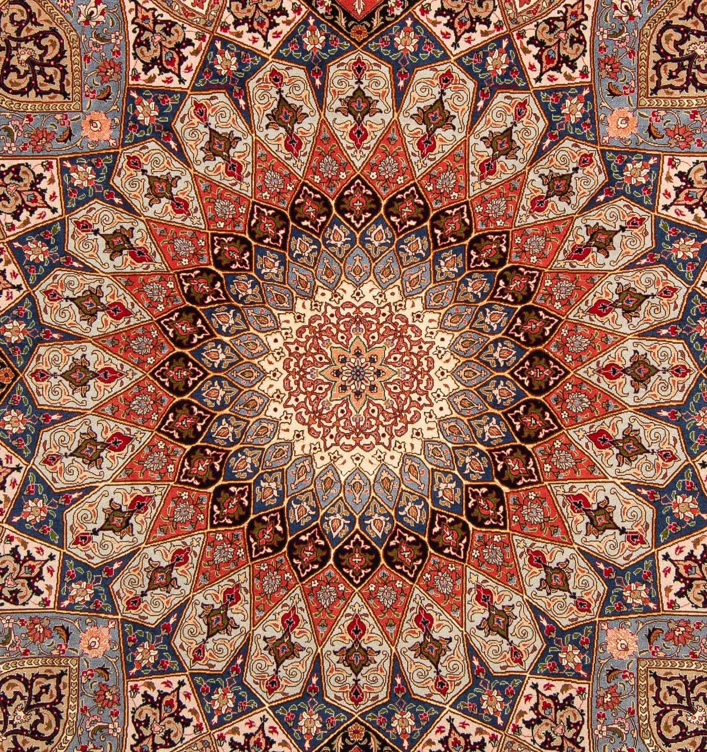 Tapis persan - Tabriz - Royal - 252 x 205 cm - multicolore