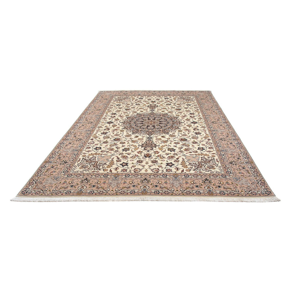 Tapis persan - Tabriz - Royal - 306 x 202 cm - beige