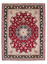 Tapis persan - Tabriz - Royal - 236 x 178 cm - rouge foncé