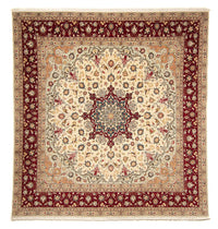 Tapis persan - Tabriz - Royal carré  - 258 x 252 cm - beige