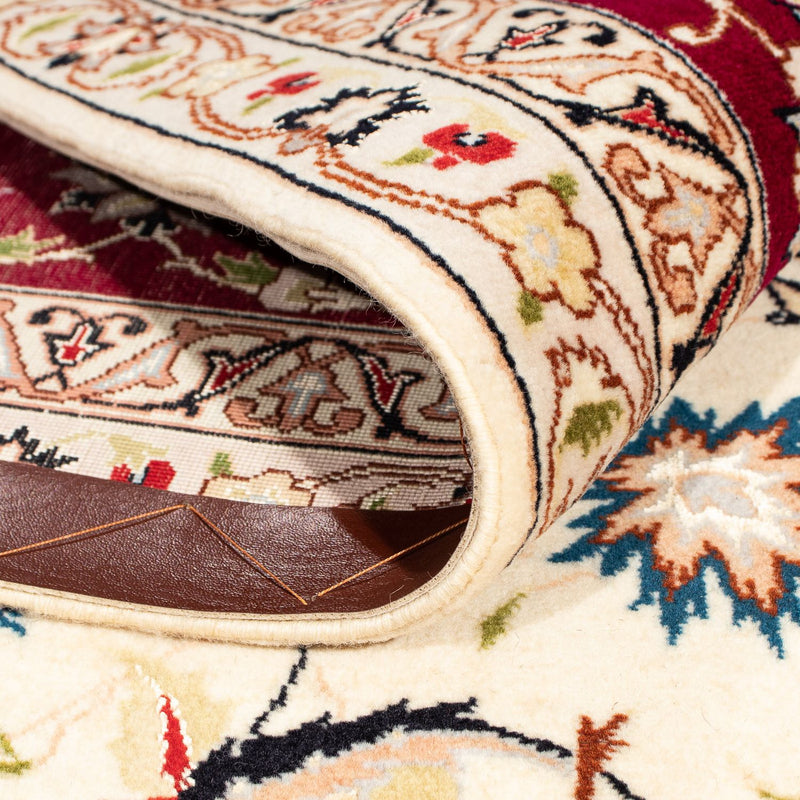 Tapis persan - Tabriz - Royal carré  - 258 x 252 cm - beige