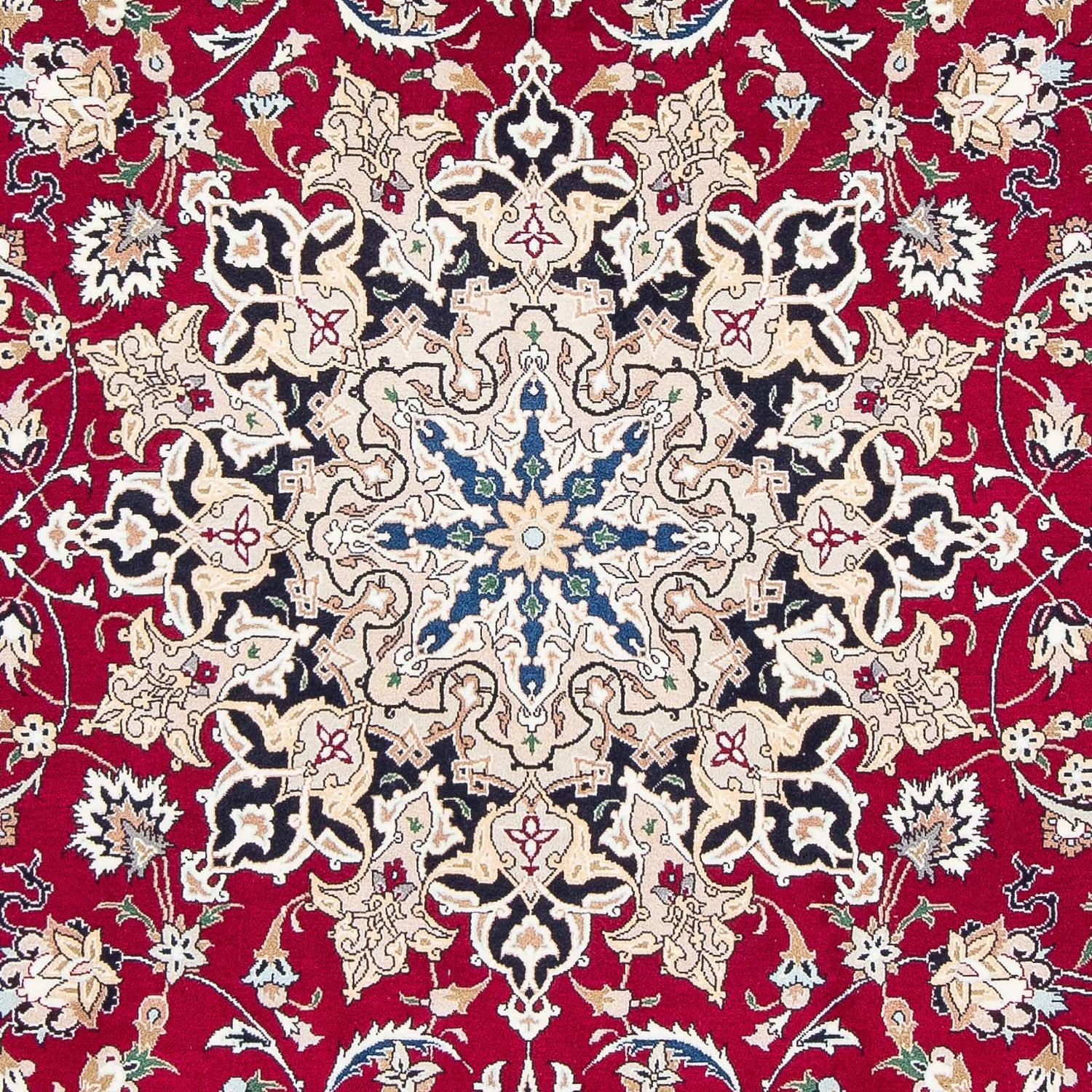 Tapis persan - Tabriz - Royal - 303 x 202 cm - rouge foncé