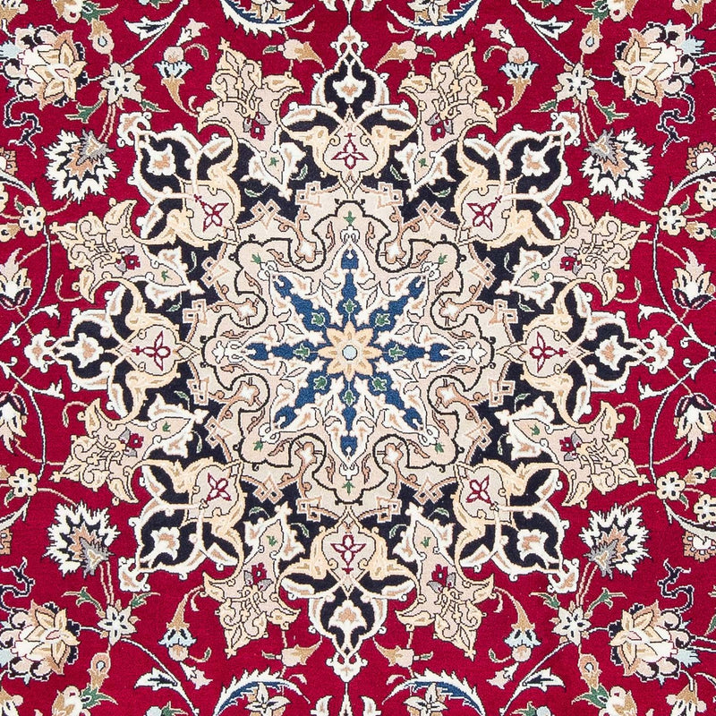 Tapis persan - Tabriz - Royal - 303 x 202 cm - rouge foncé