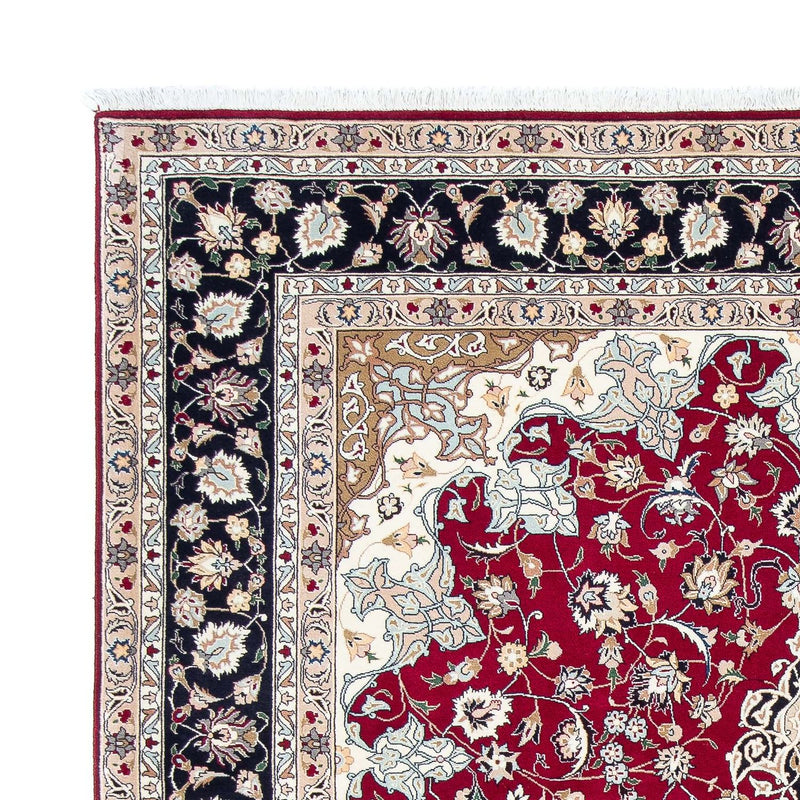 Tapis persan - Tabriz - Royal - 303 x 202 cm - rouge foncé