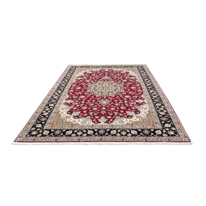 Tapis persan - Tabriz - Royal - 303 x 202 cm - rouge foncé