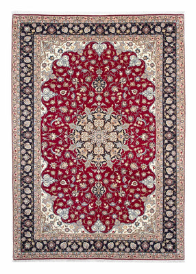 Tapis persan - Tabriz - Royal - 305 x 204 cm - rouge foncé