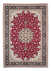 Tapis persan - Tabriz - Royal - 305 x 204 cm - rouge foncé