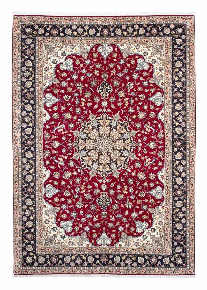 Tapis persan - Tabriz - Royal - 305 x 204 cm - rouge foncé