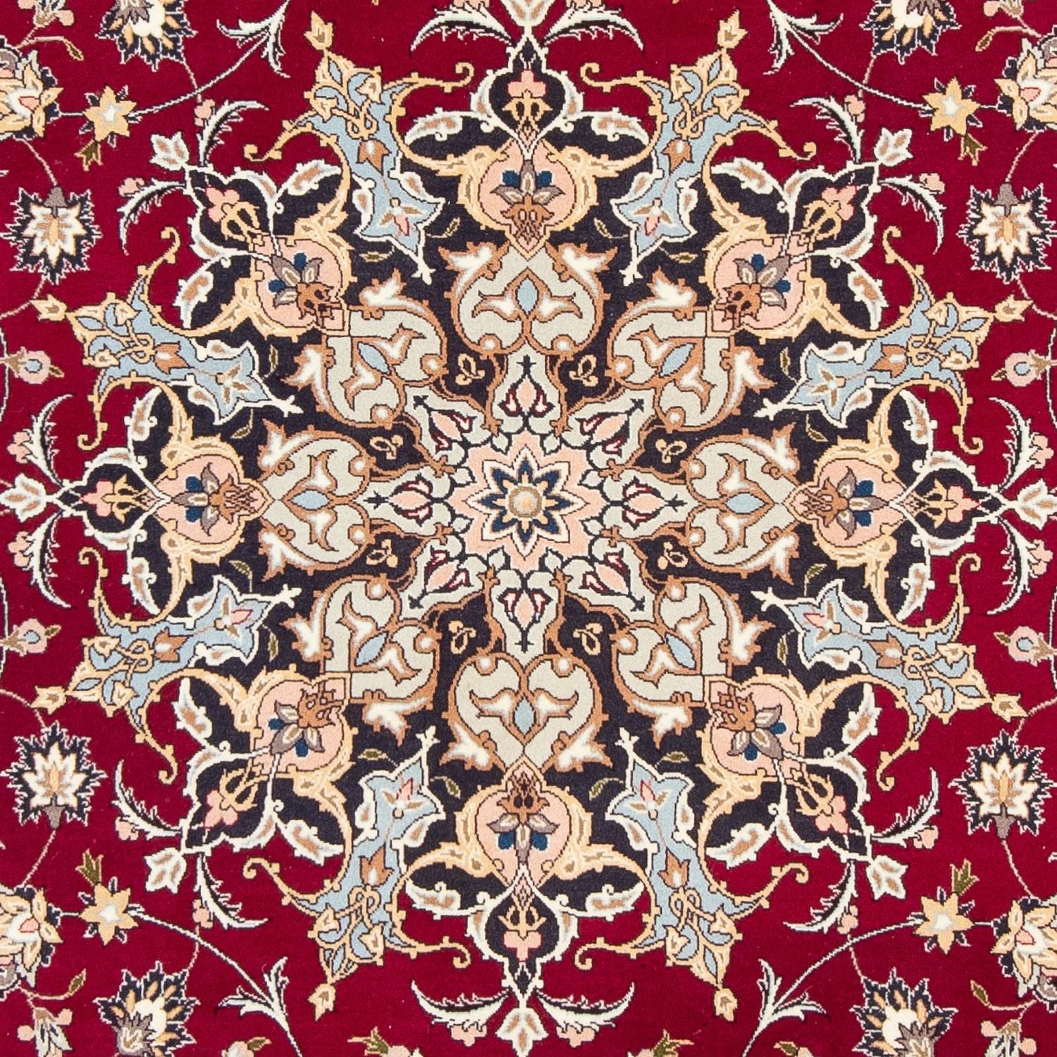 Tapis persan - Tabriz - Royal - 305 x 204 cm - rouge foncé