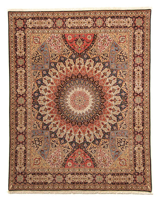 Tapis persan - Tabriz - Royal - 258 x 205 cm - marron clair