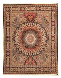 Tapis persan - Tabriz - Royal - 258 x 205 cm - marron clair