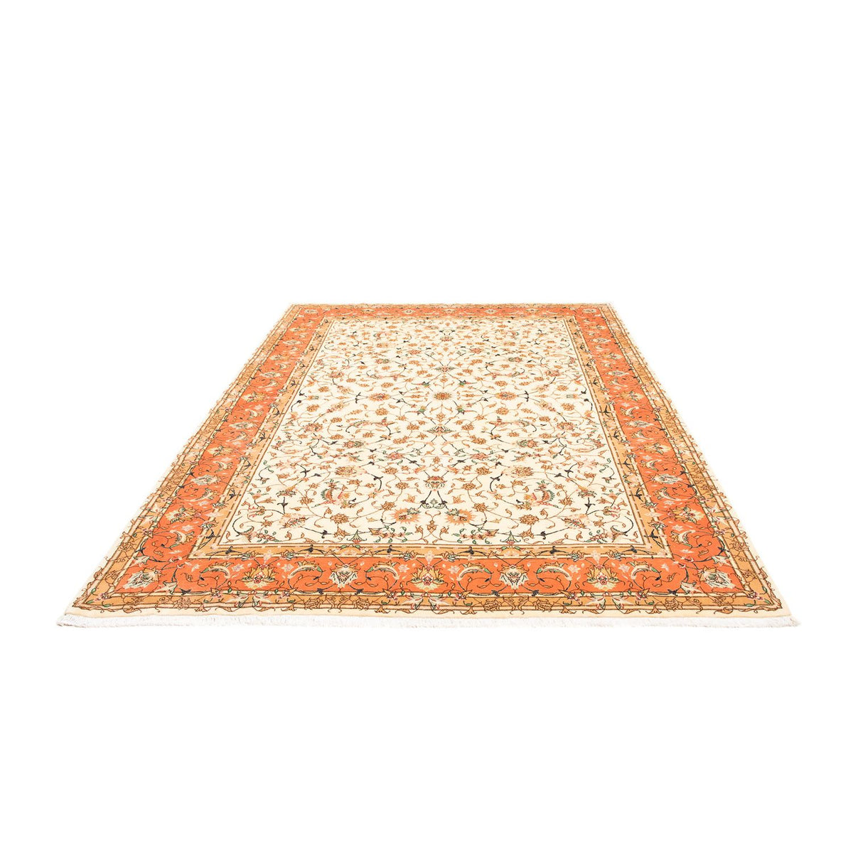 Tapis persan - Tabriz - Royal - 281 x 201 cm - beige