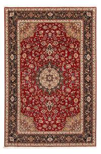 Tapis persan - Tabriz - Royal - 316 x 206 cm - rouge foncé