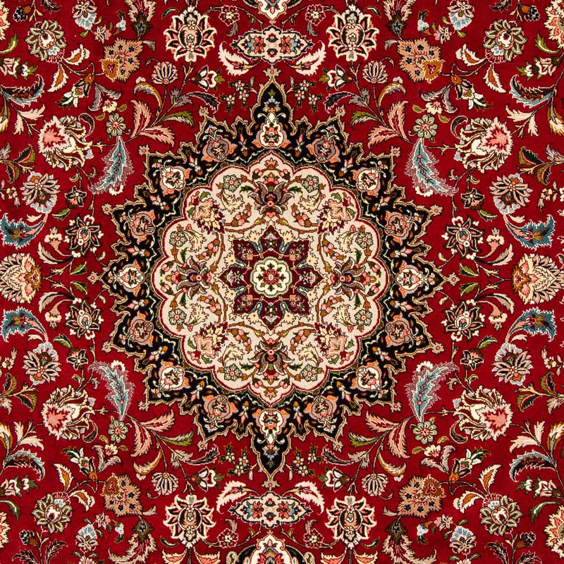 Tapis persan - Tabriz - Royal - 316 x 206 cm - rouge foncé