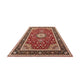 Tapis persan - Tabriz - Royal - 316 x 206 cm - rouge foncé