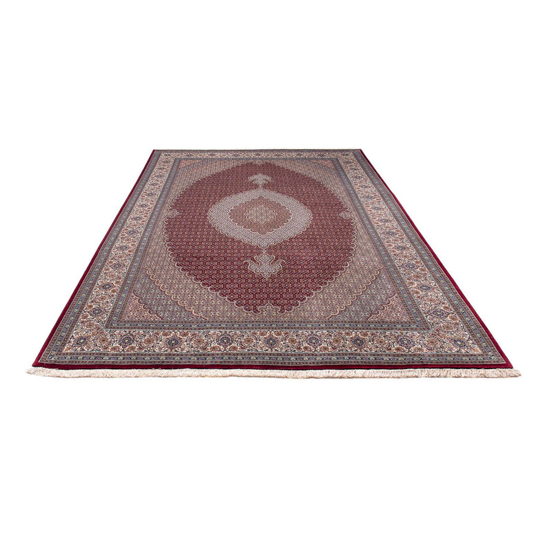 Tapis persan - Tabriz - 300 x 198 cm - rouge foncé
