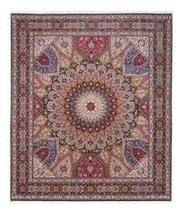 Tapis persan - Tabriz - Royal - 304 x 254 cm - multicolore
