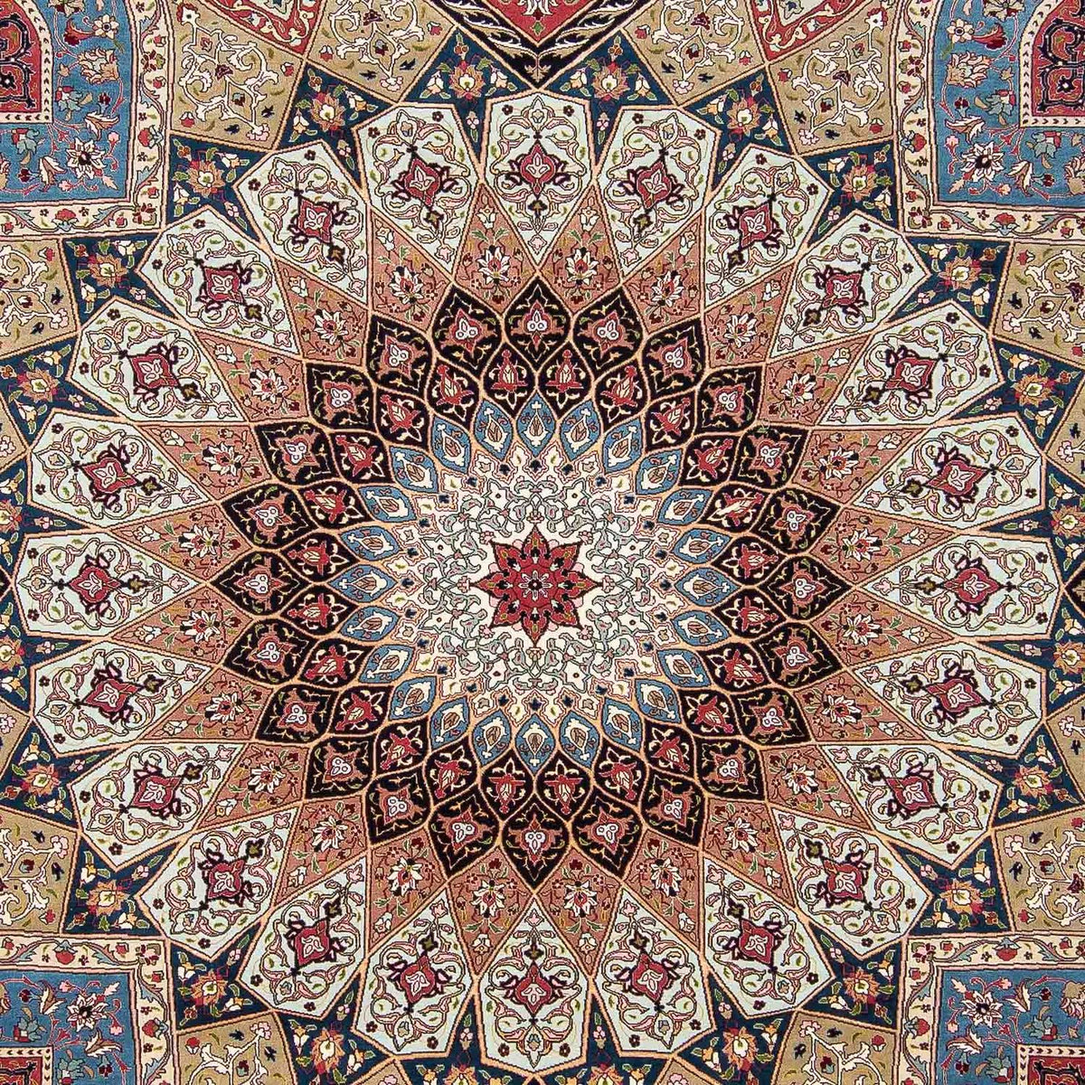 Tapis persan - Tabriz - Royal - 305 x 258 cm - multicolore