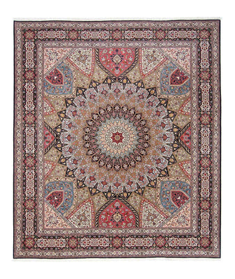 Tapis persan - Tabriz - Royal - 297 x 253 cm - multicolore