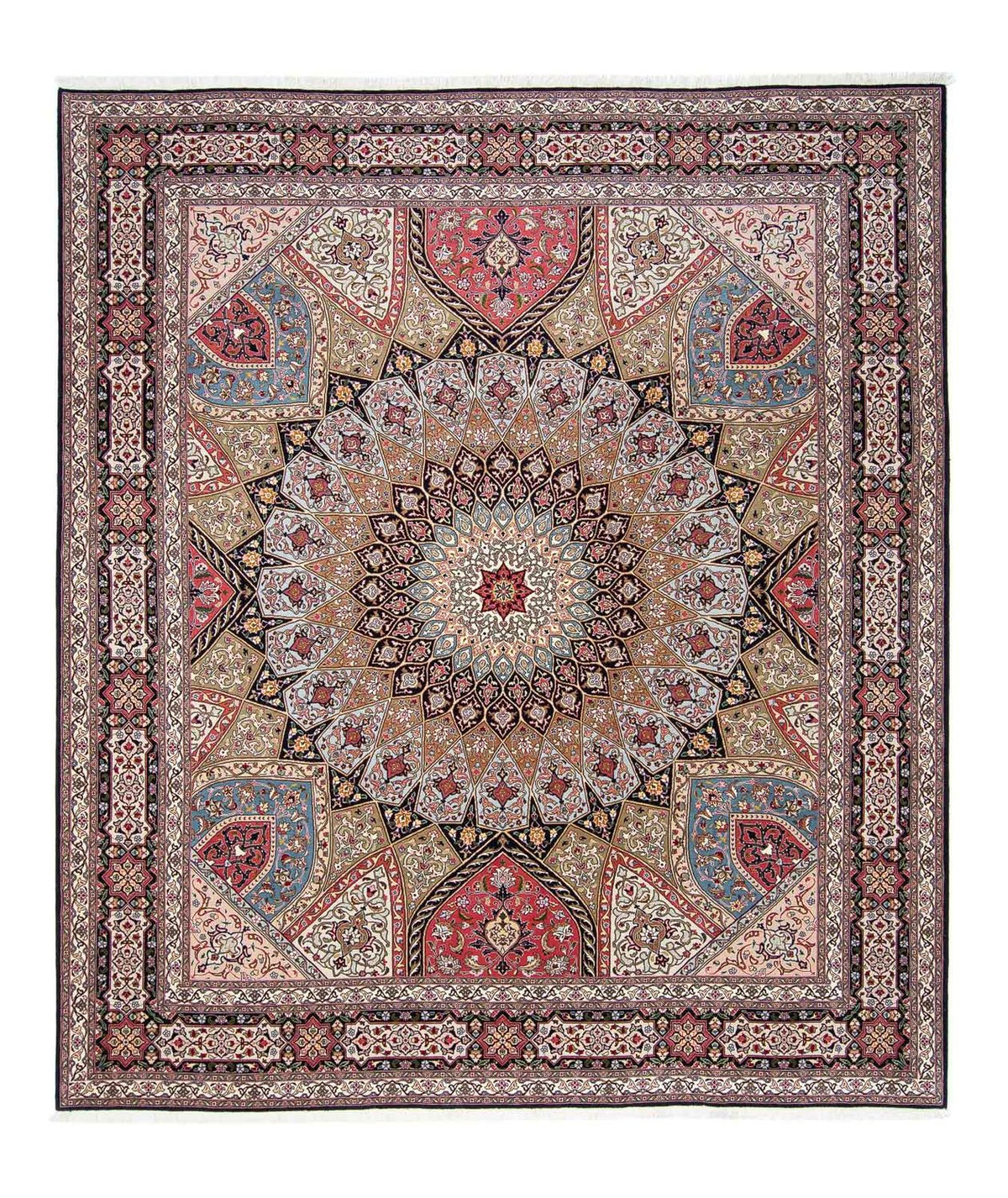 Tapis persan - Tabriz - Royal - 297 x 253 cm - multicolore