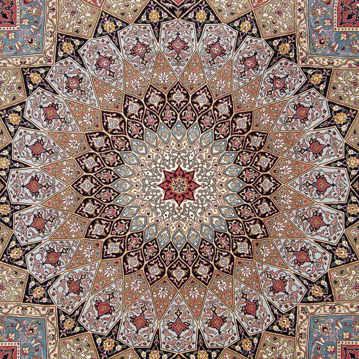 Tapis persan - Tabriz - Royal - 297 x 253 cm - multicolore