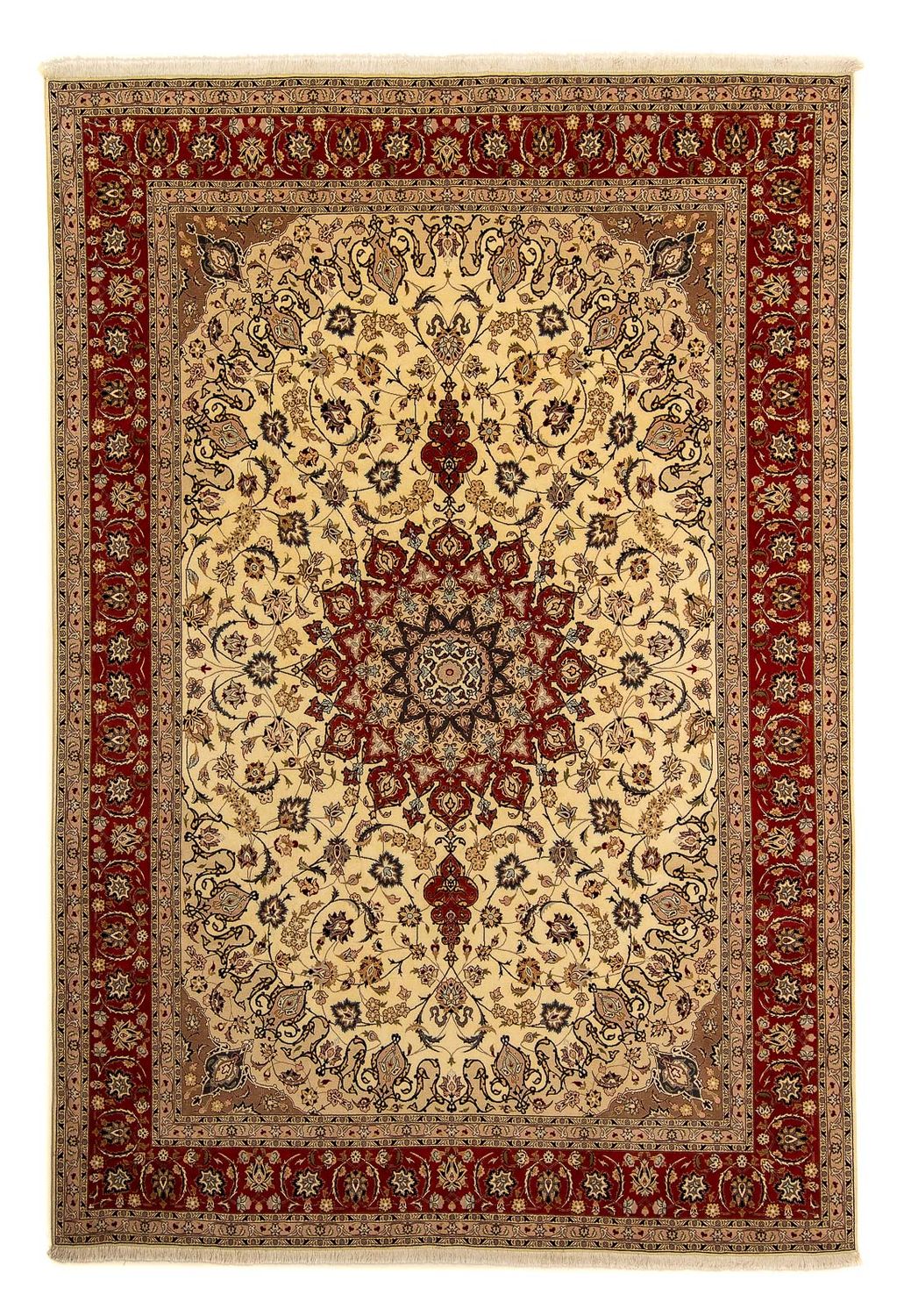Tapis persan - Tabriz - Royal - 355 x 253 cm - beige