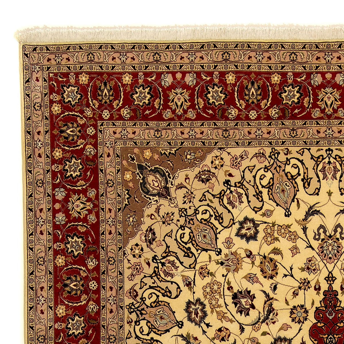 Tapis persan - Tabriz - Royal - 355 x 253 cm - beige