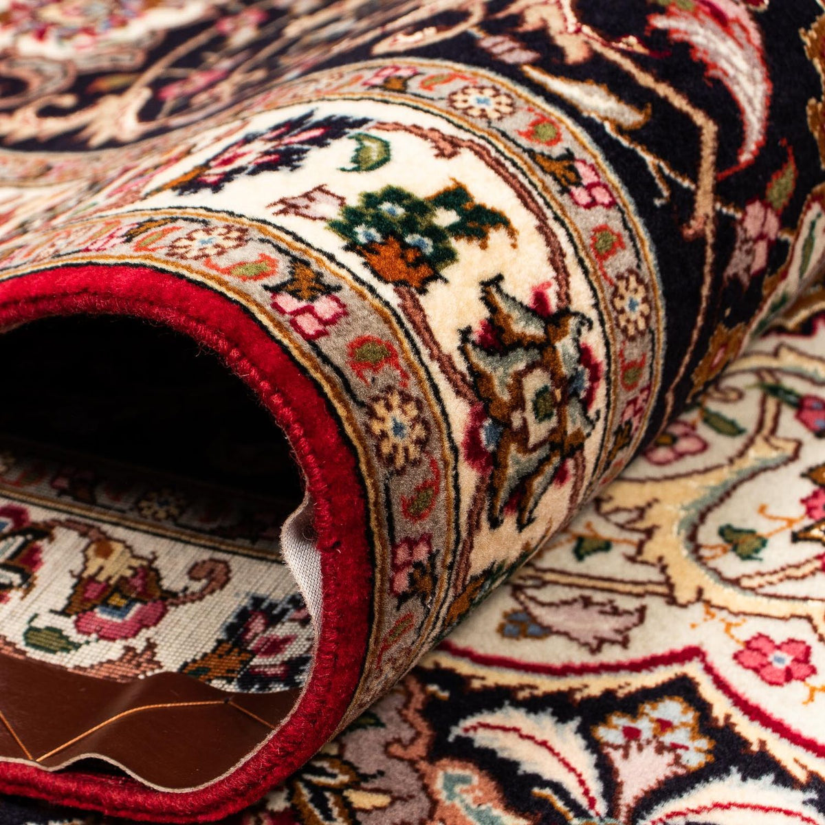 Tapis persan - Tabriz - Royal - 405 x 302 cm - rouge