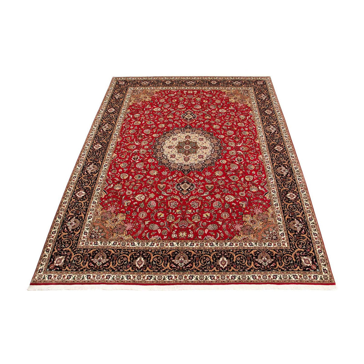 Tapis persan - Tabriz - Royal - 405 x 302 cm - rouge