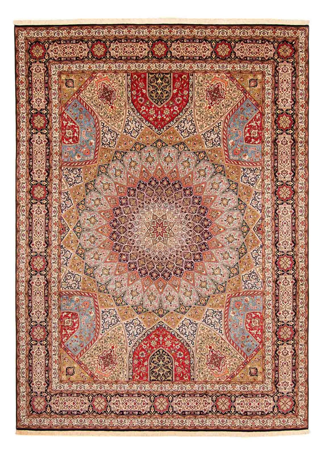 Tapis persan - Tabriz - Royal - 402 x 300 cm - multicolore