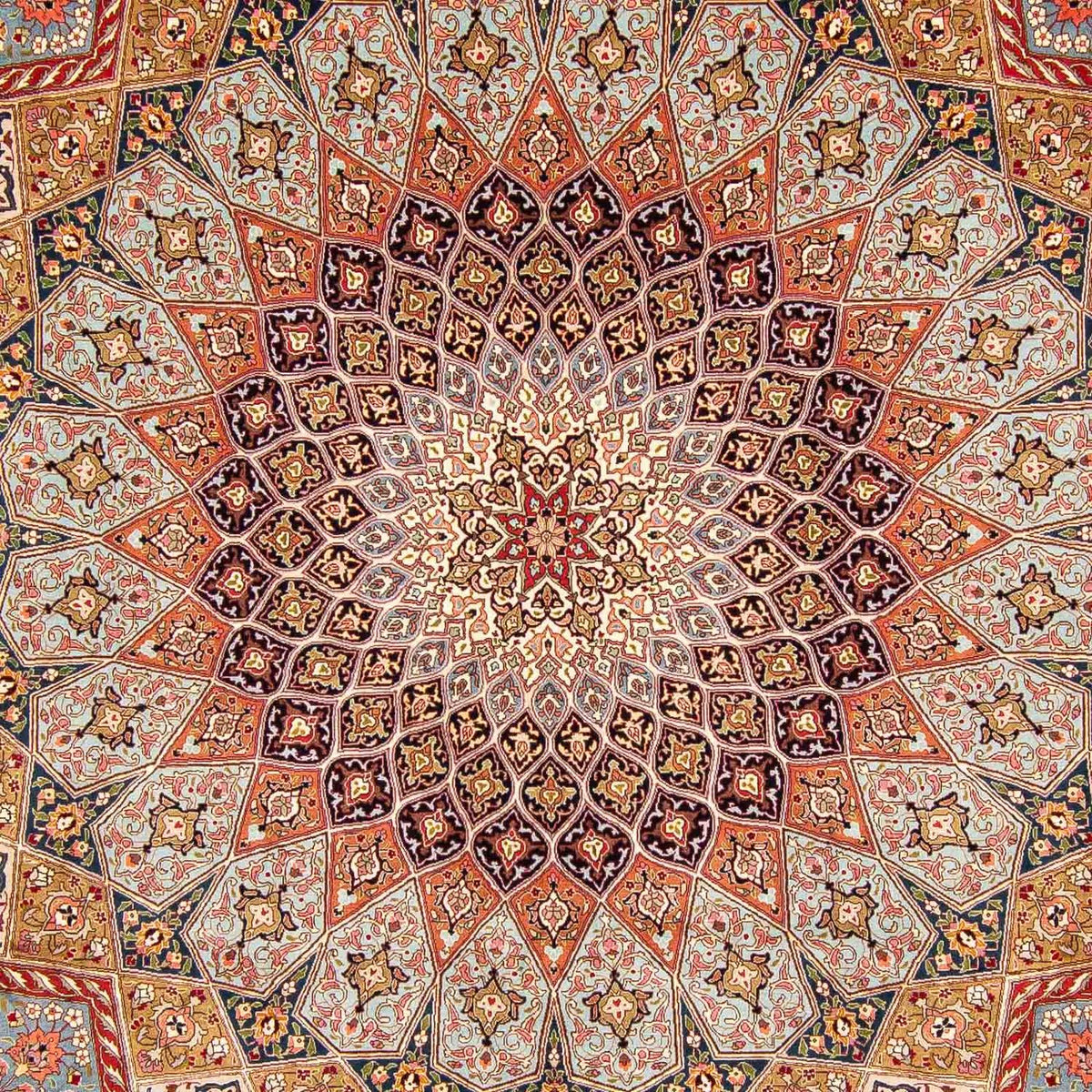 Tapis persan - Tabriz - Royal - 402 x 300 cm - multicolore
