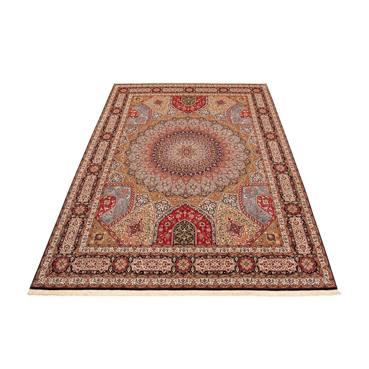 Tapis persan - Tabriz - Royal - 402 x 300 cm - multicolore